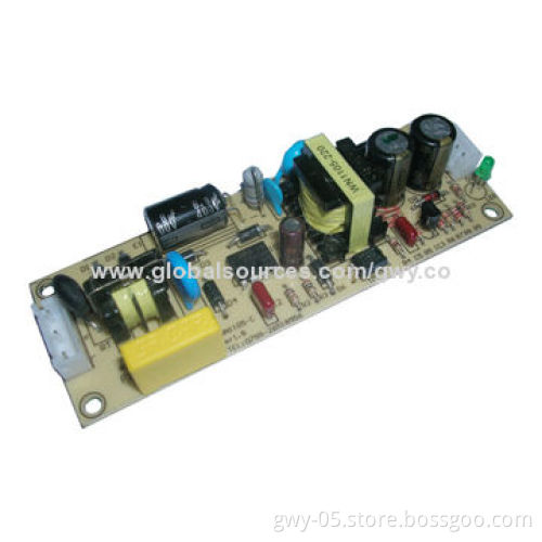 Switch Power Supply with Single Output of 5.08V, 10W, Measures 105x 35x 25mm